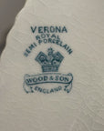 Serviço para Jantar em faiança Inglesa Wood & Sons