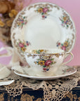 Trio para Chá Royal Petal Grindley
