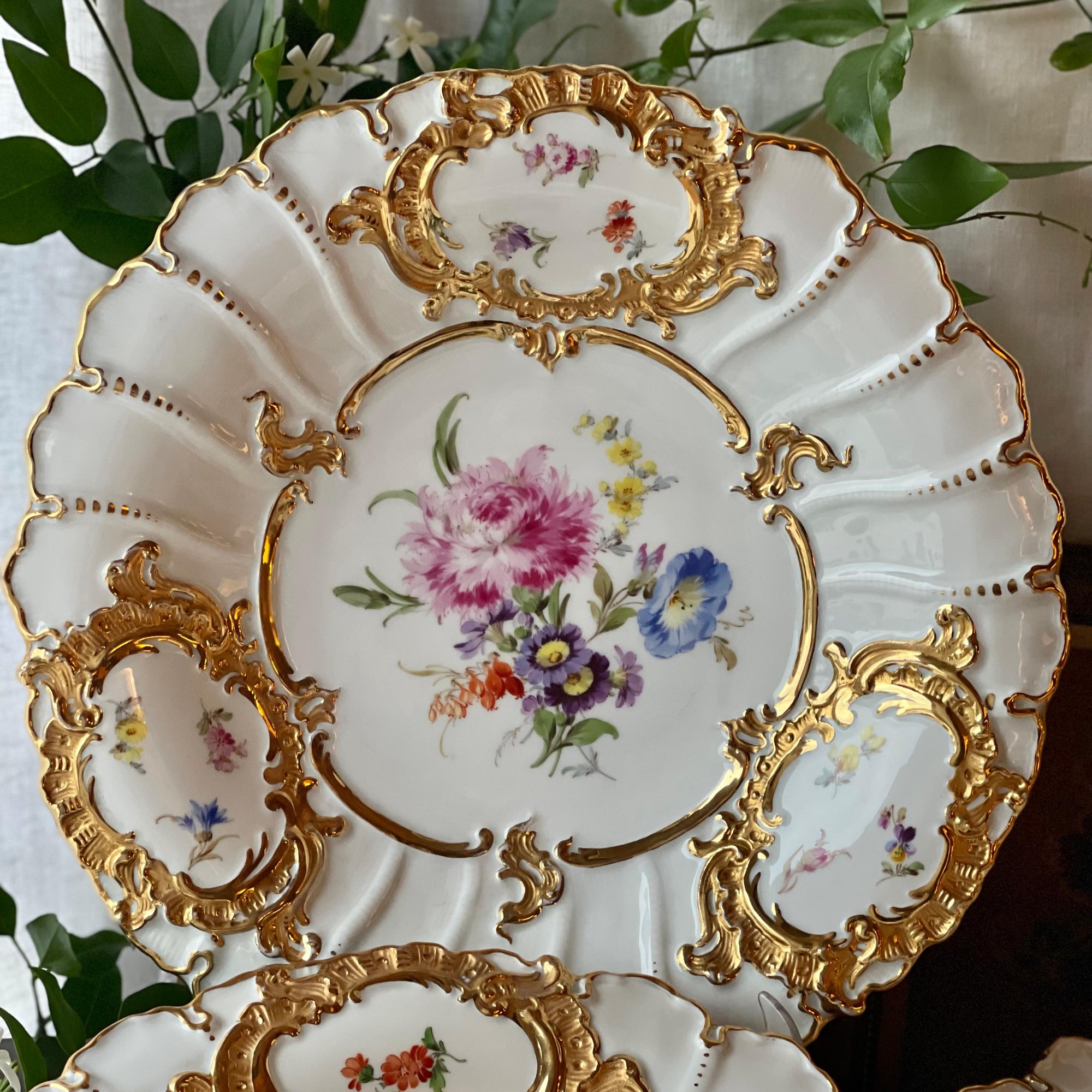 Medalhão Meissen
