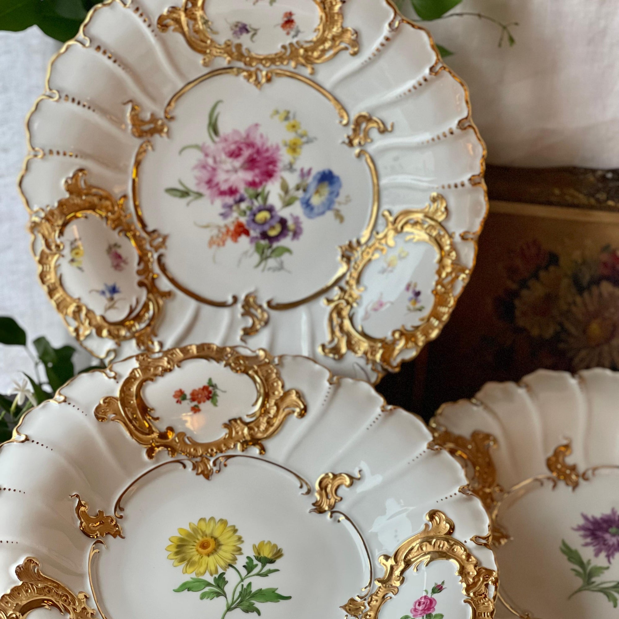 Medalhão Meissen