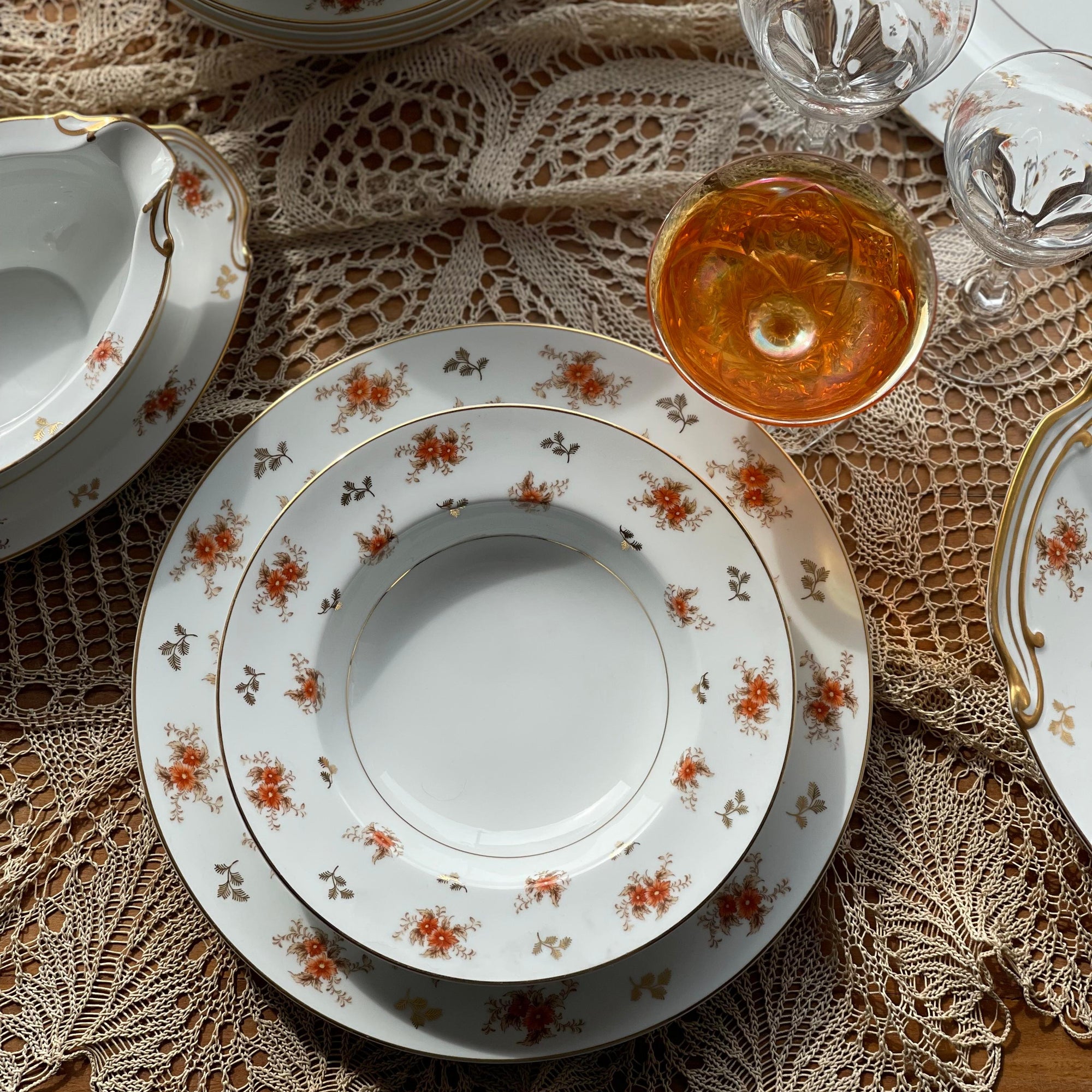Serviço para Jantar &amp; Chá Noritake