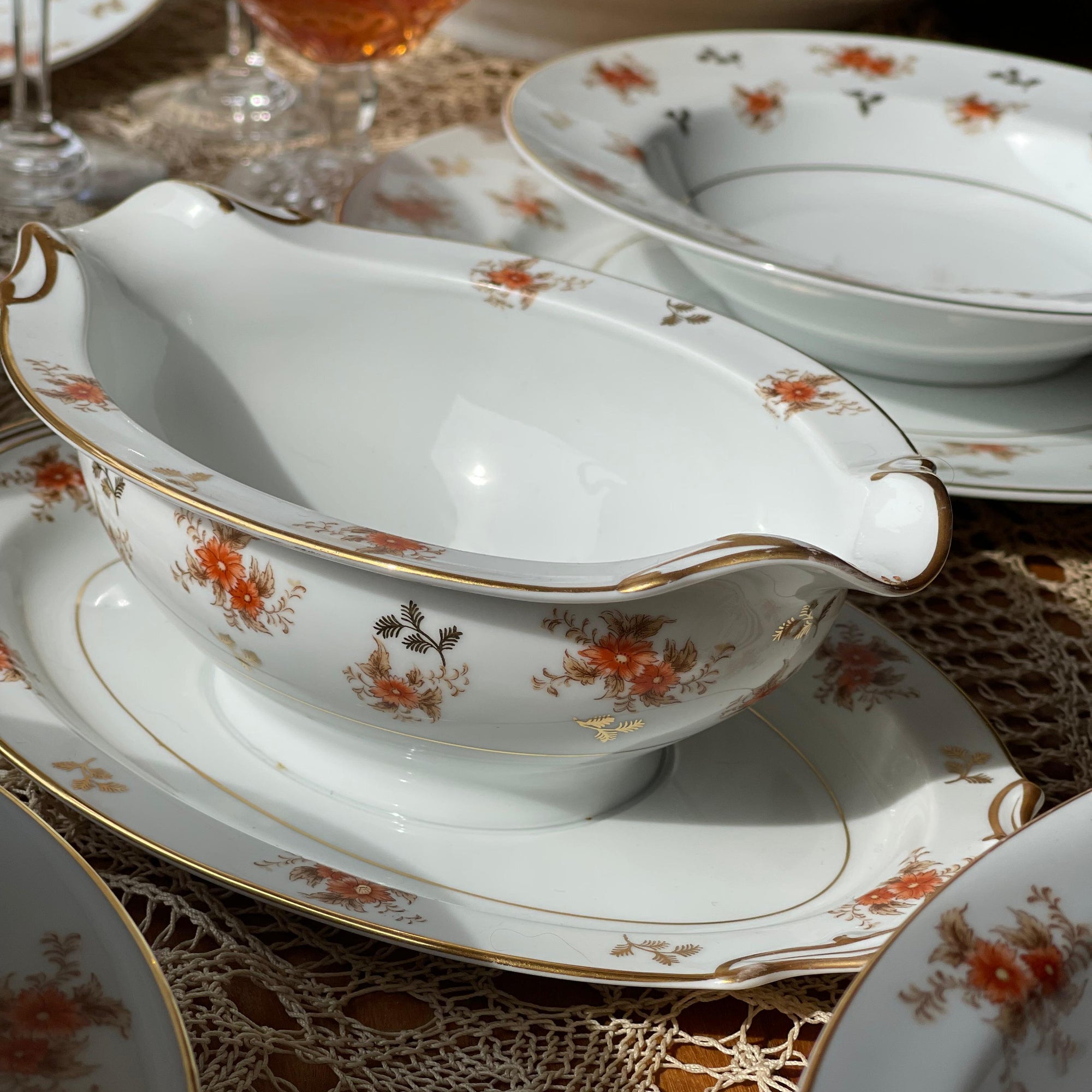 Serviço para Jantar &amp; Chá Noritake