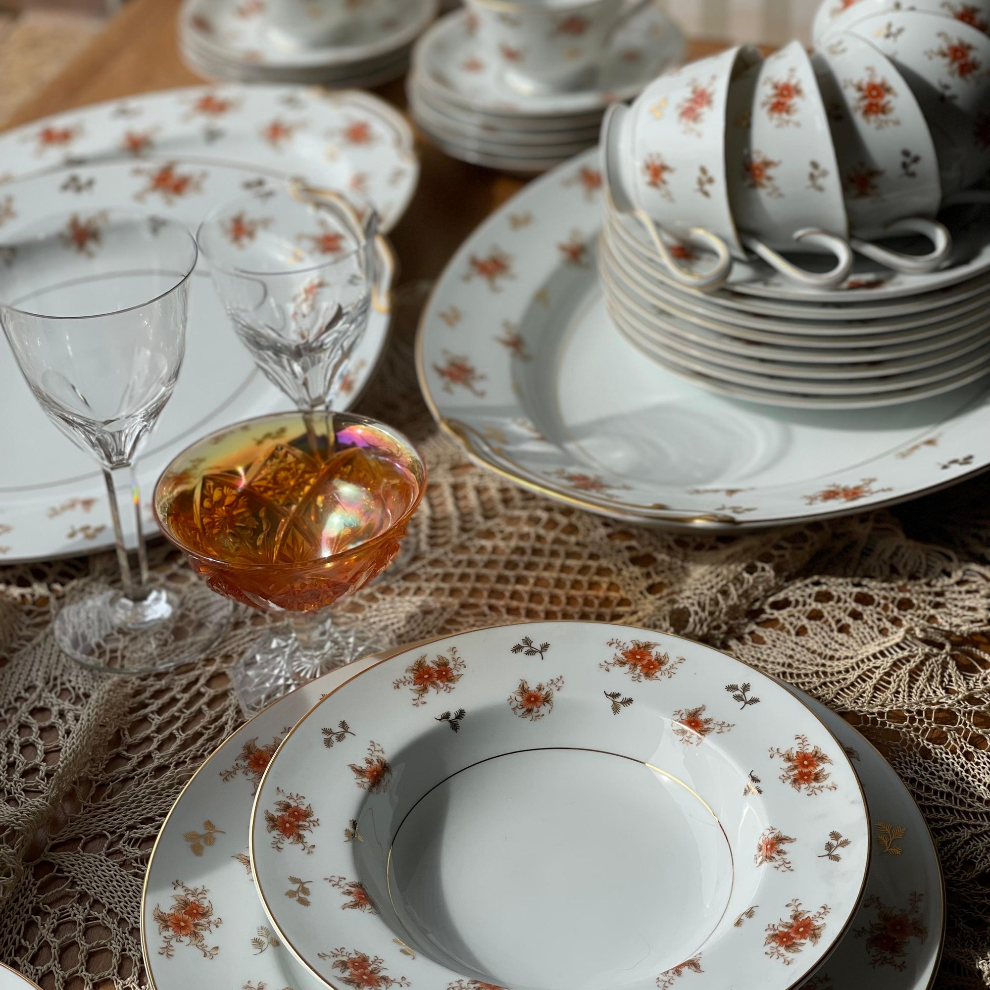 Serviço para Jantar &amp; Chá Noritake