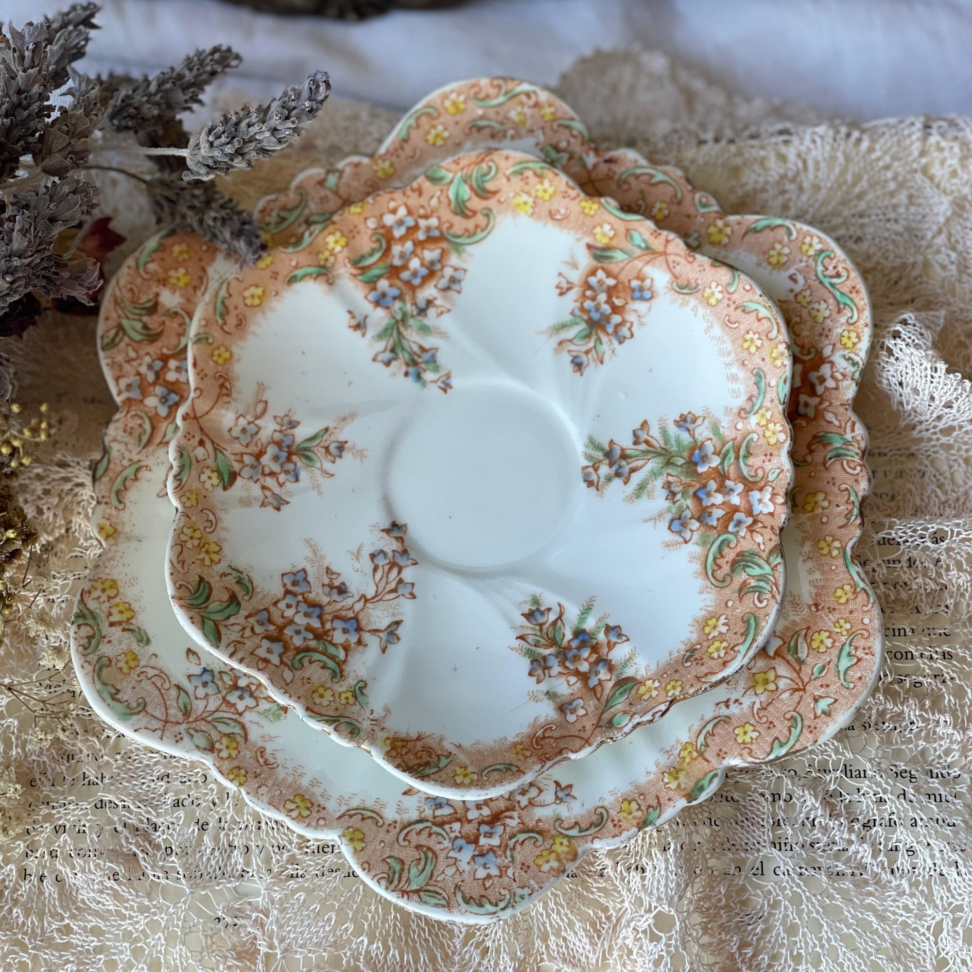 Trio para Chá Inglês