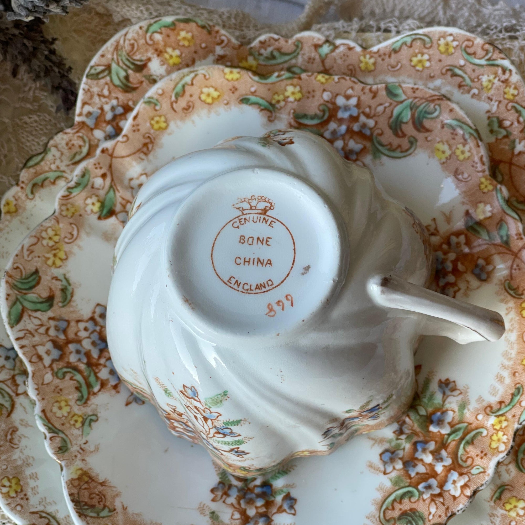 Trio para Chá Inglês