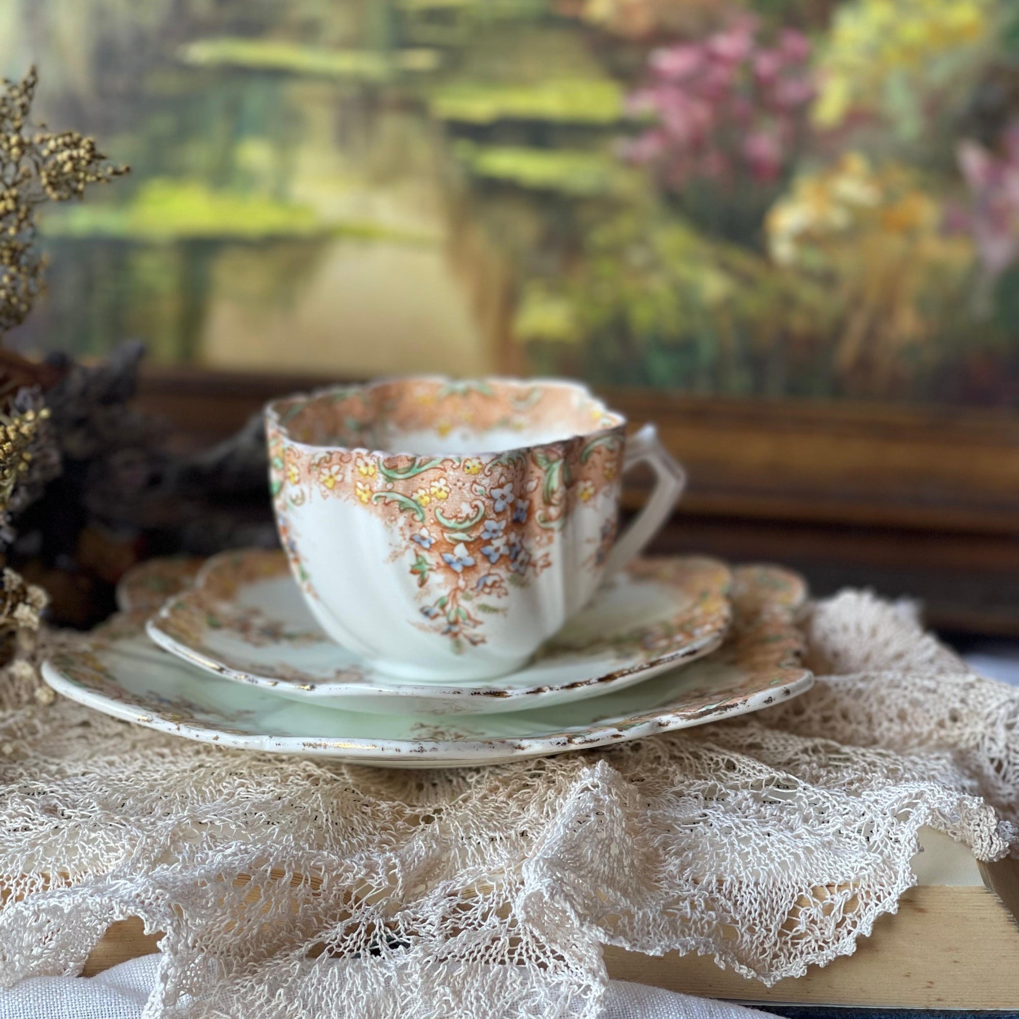 Trio para Chá Inglês