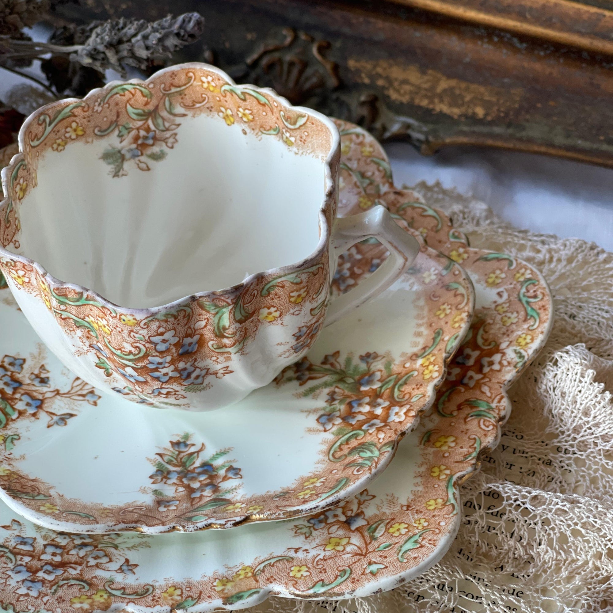 Trio para Chá Inglês