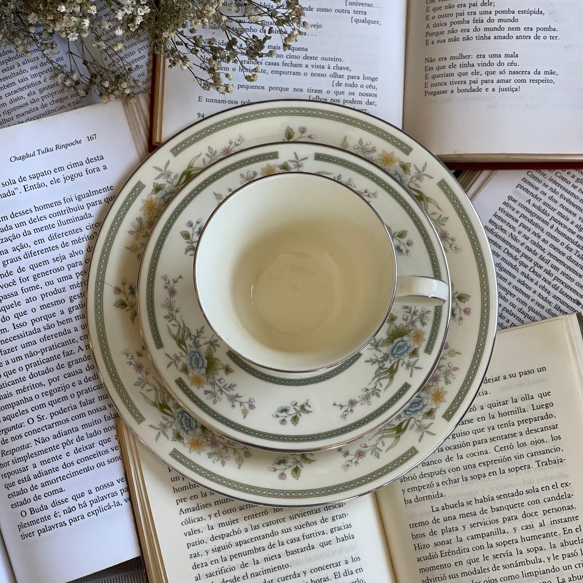 Trio para Chá Royal Doulton