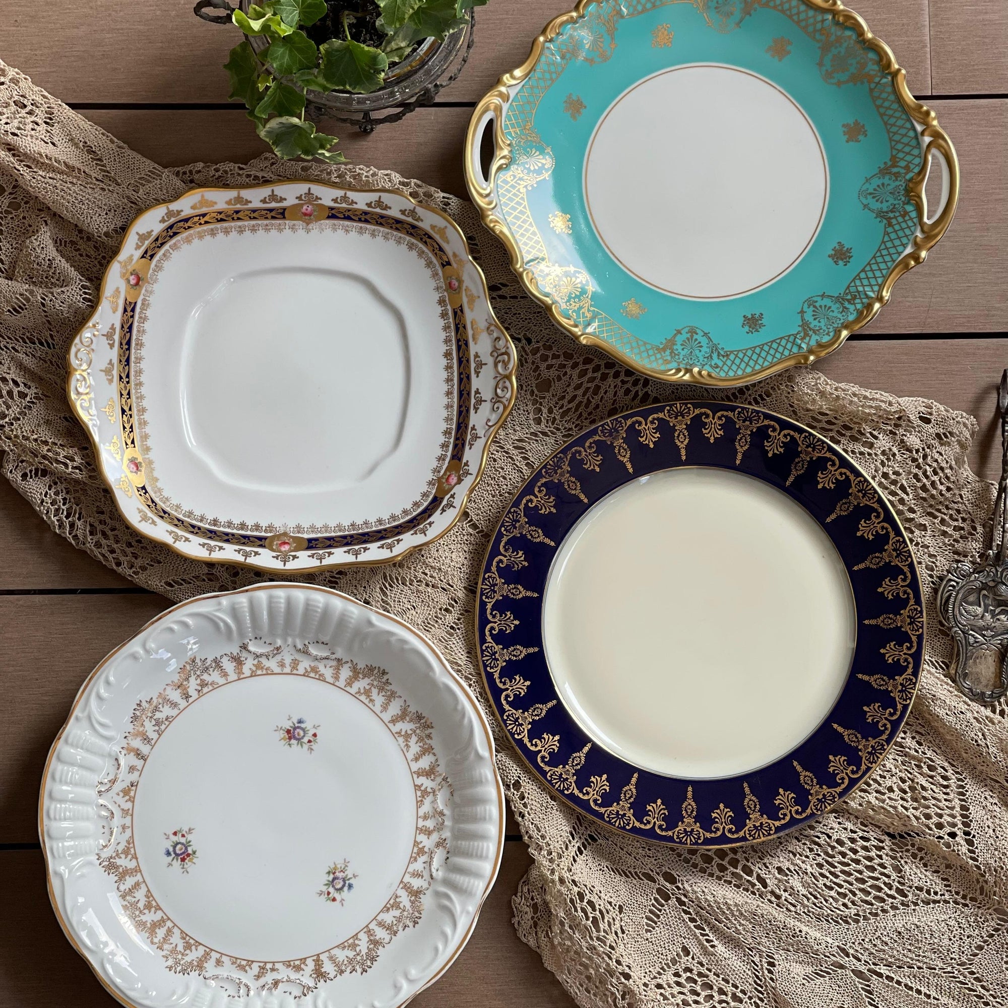 Prato para Bolo Royal Albert