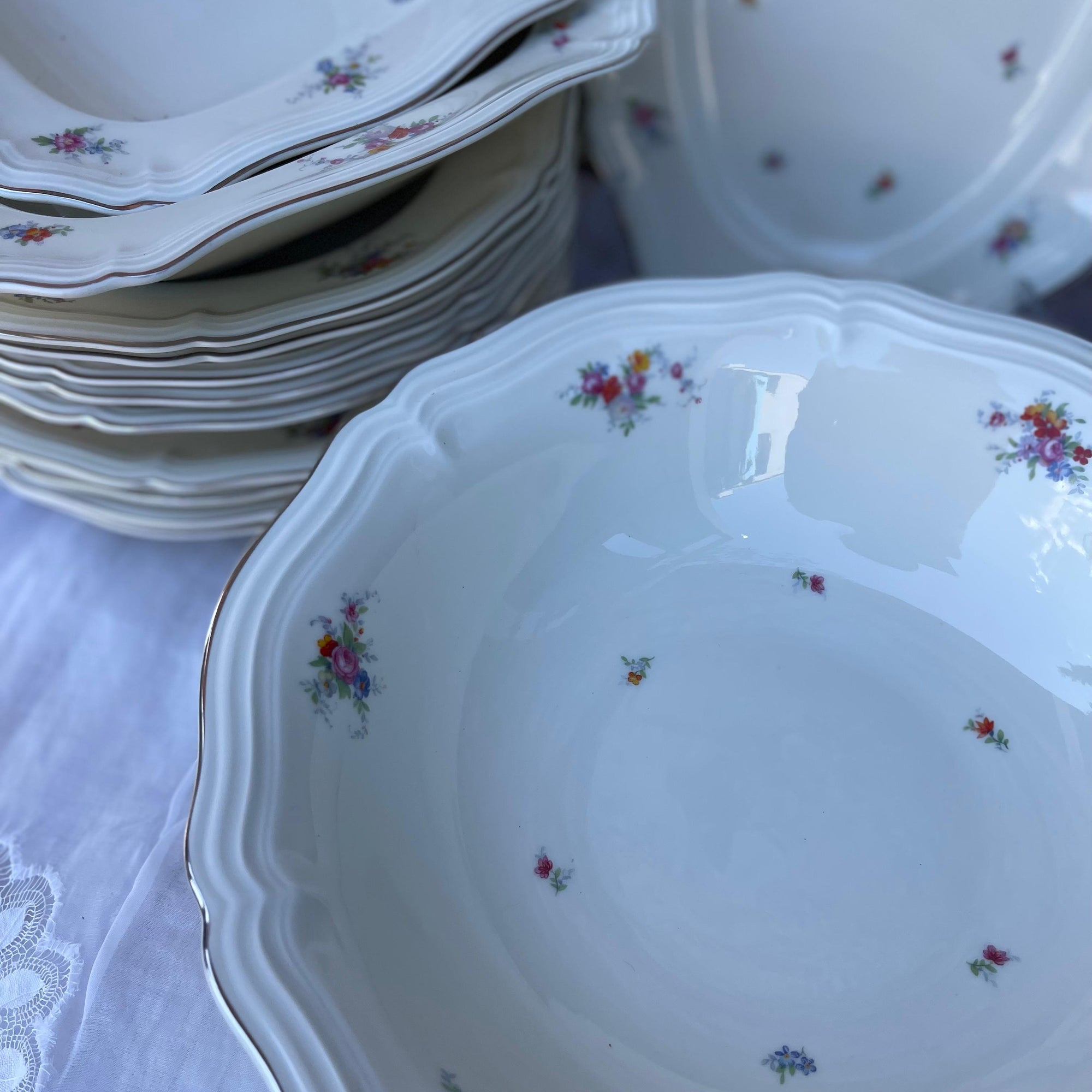Saladeira Redonda com Pé Rosenthal