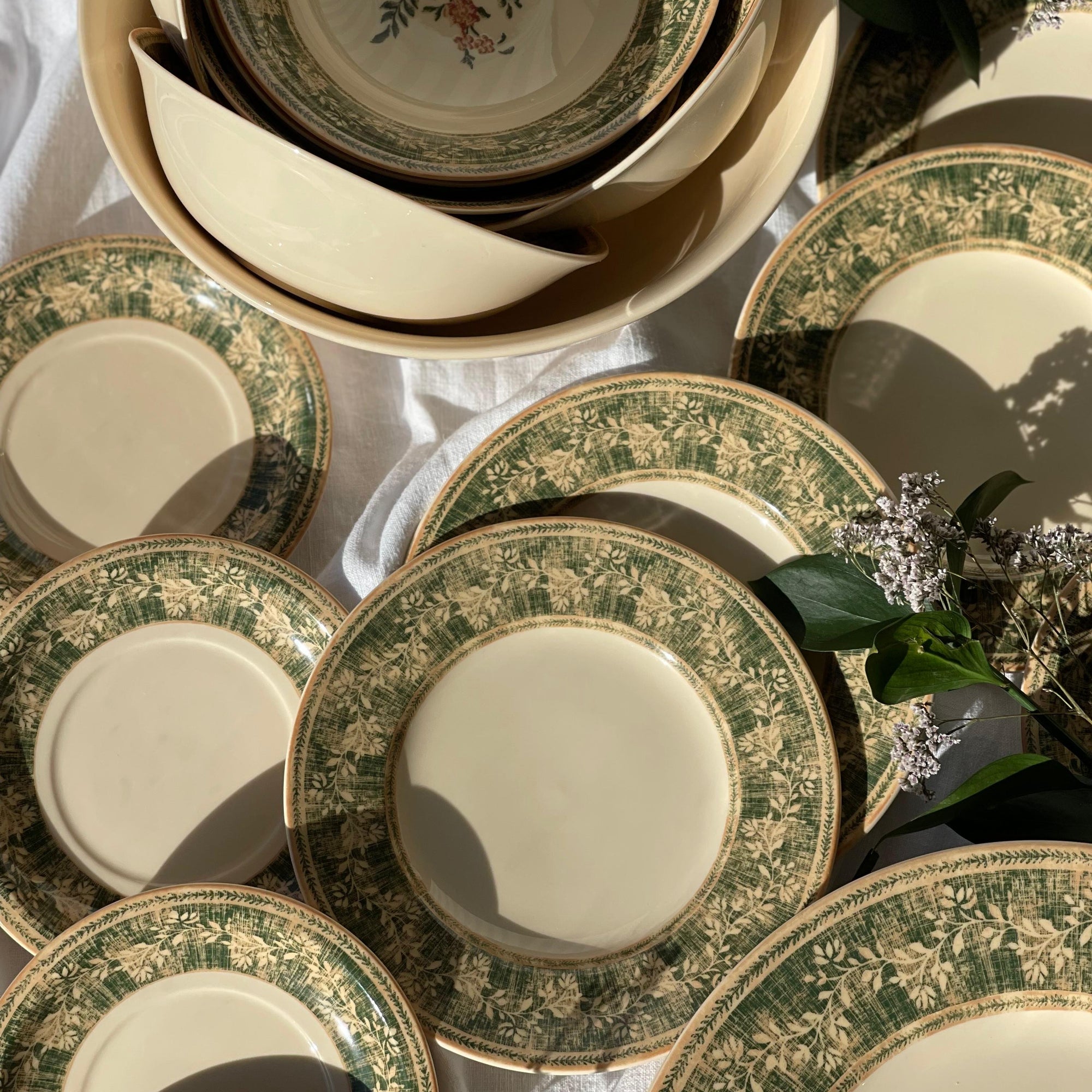 Prato para Lanche Johnson Bros