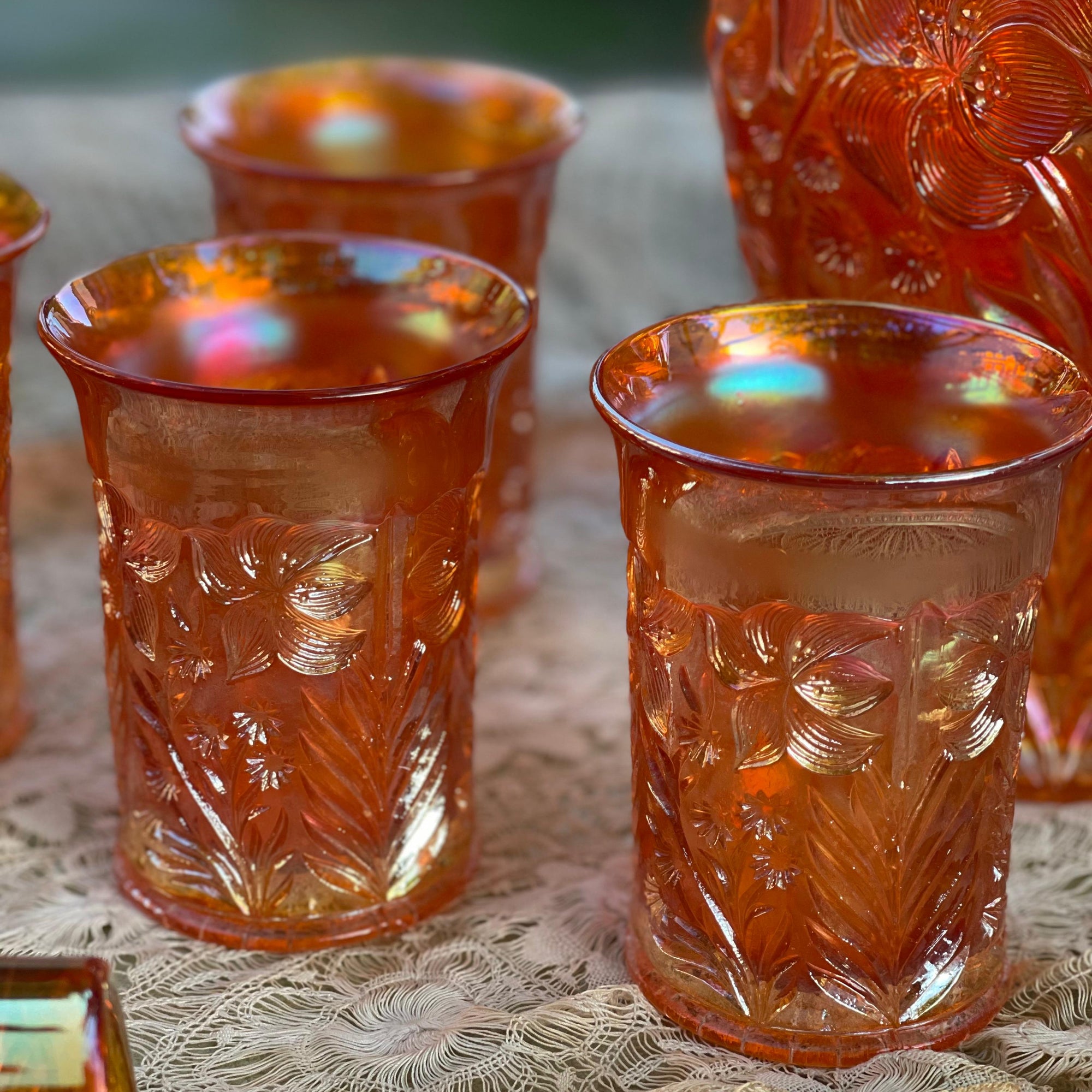 Copo Carnival Glass