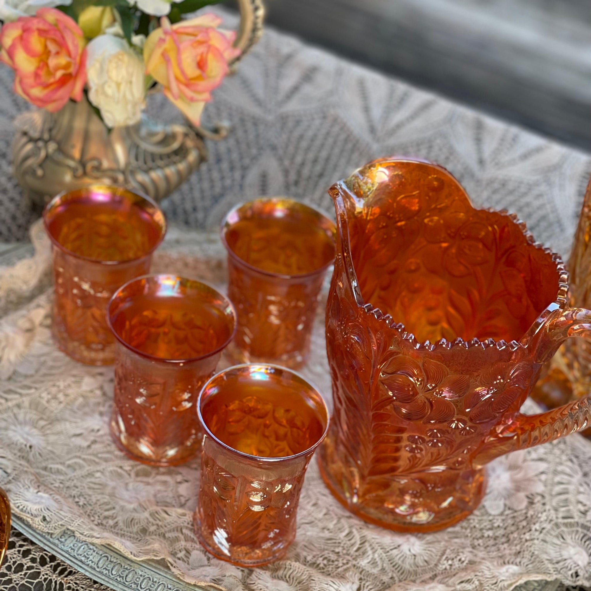 Copo Carnival Glass