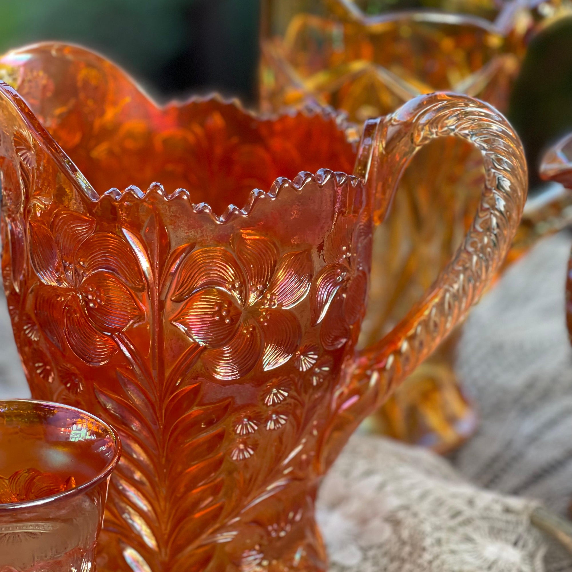 Jarra Carnival Glass