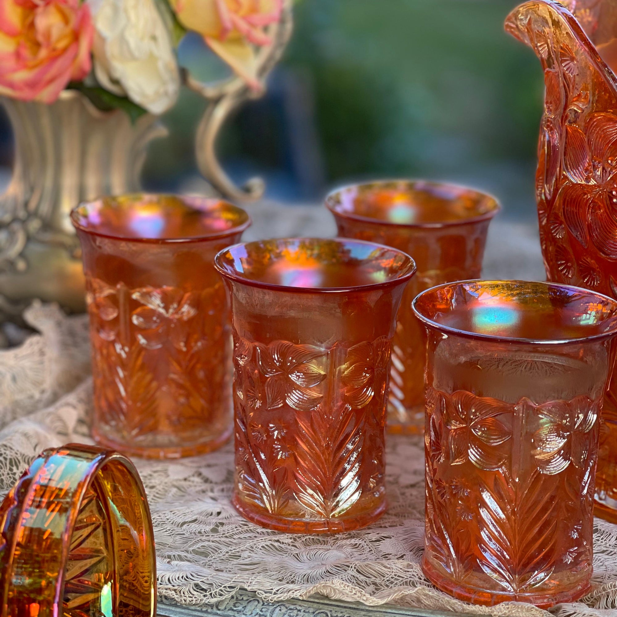 Copo Carnival Glass