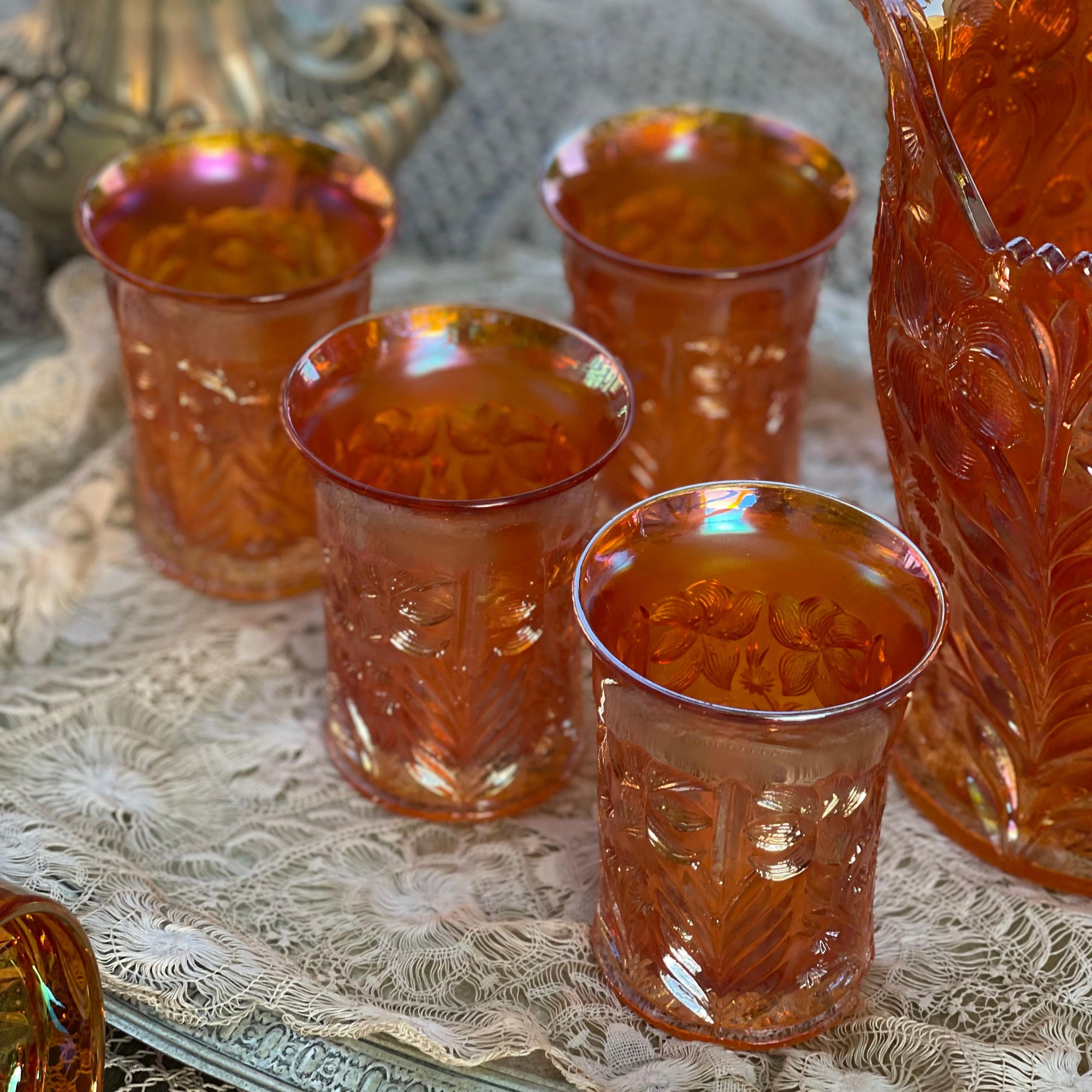 Copo Carnival Glass