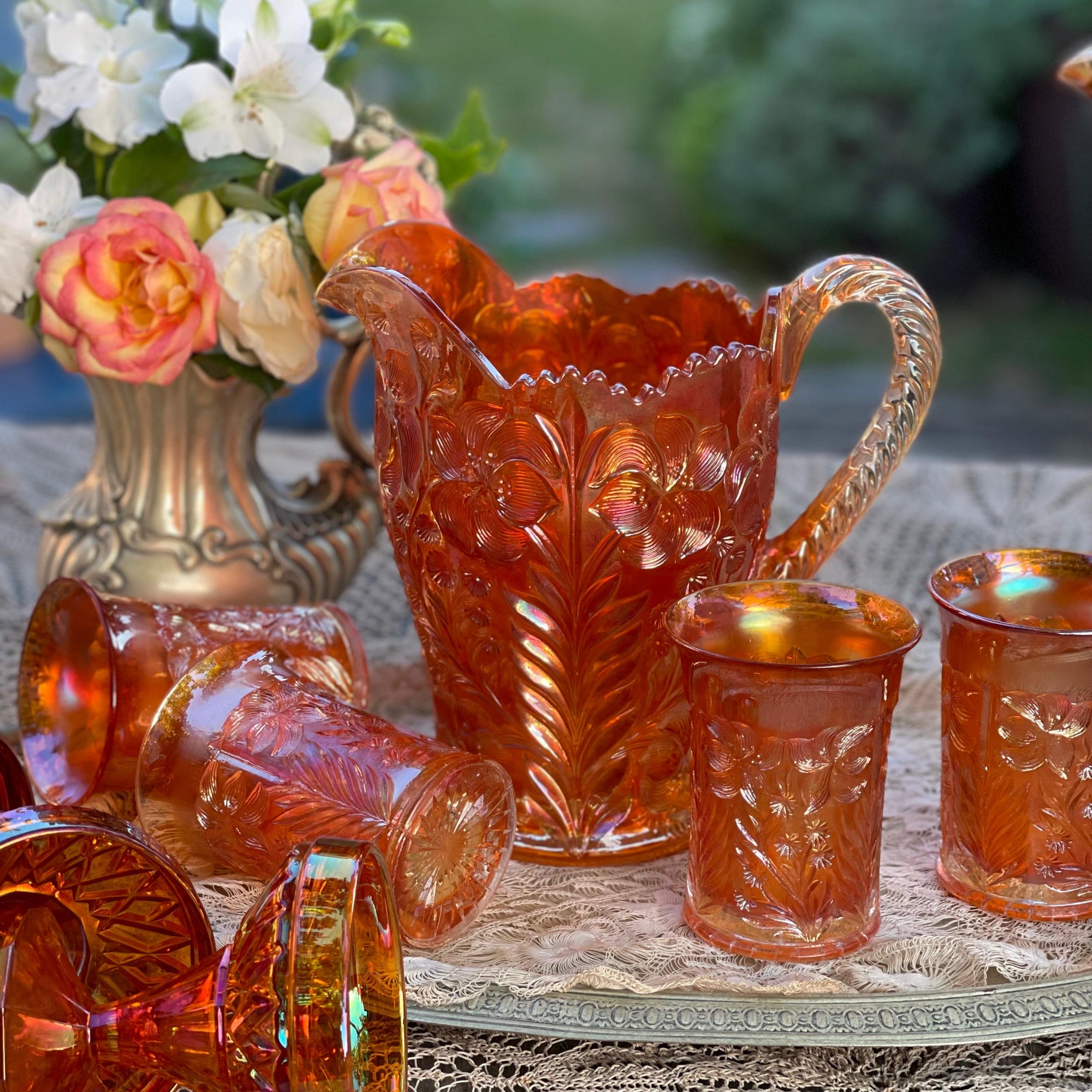 Copo Carnival Glass