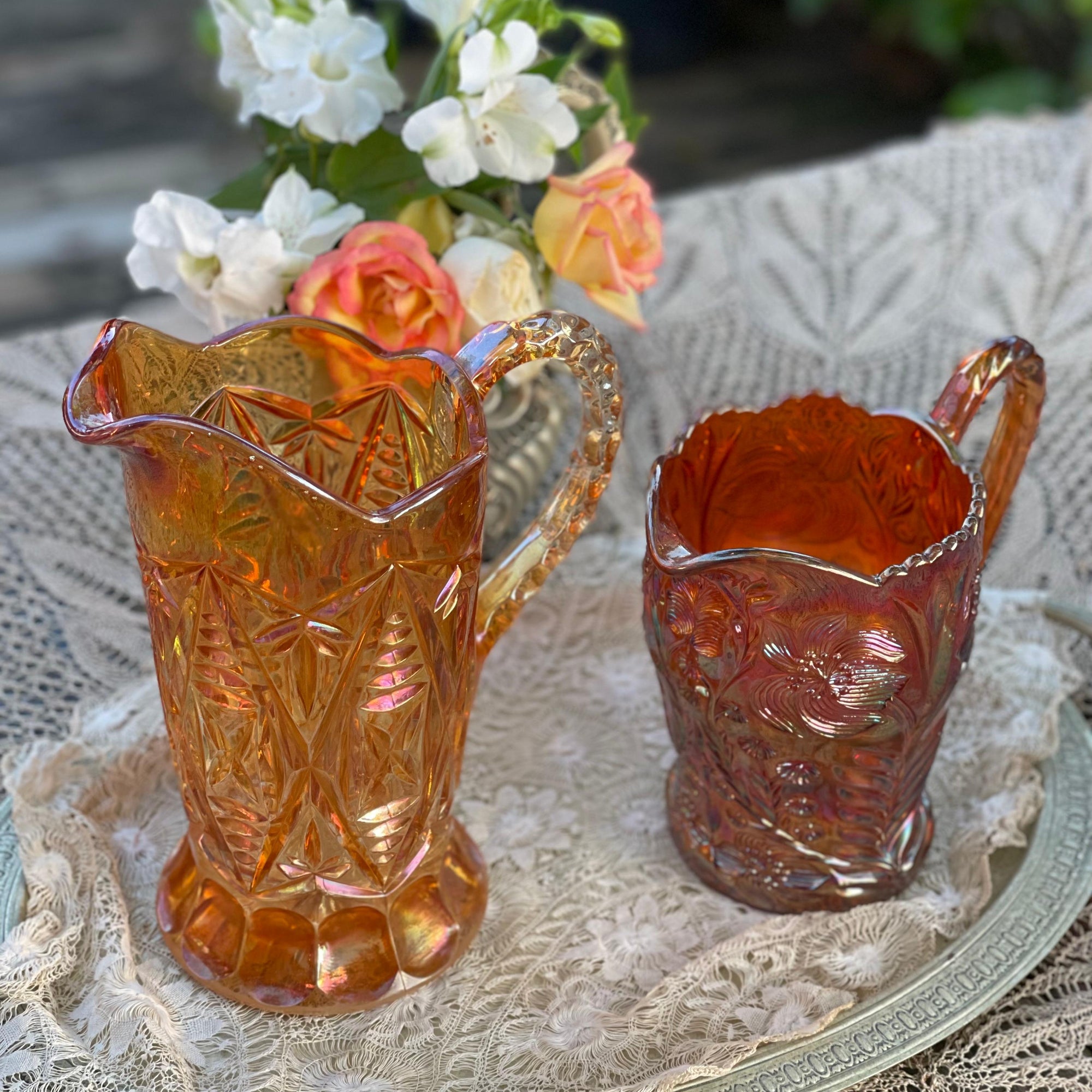 Jarra Carnival Glass