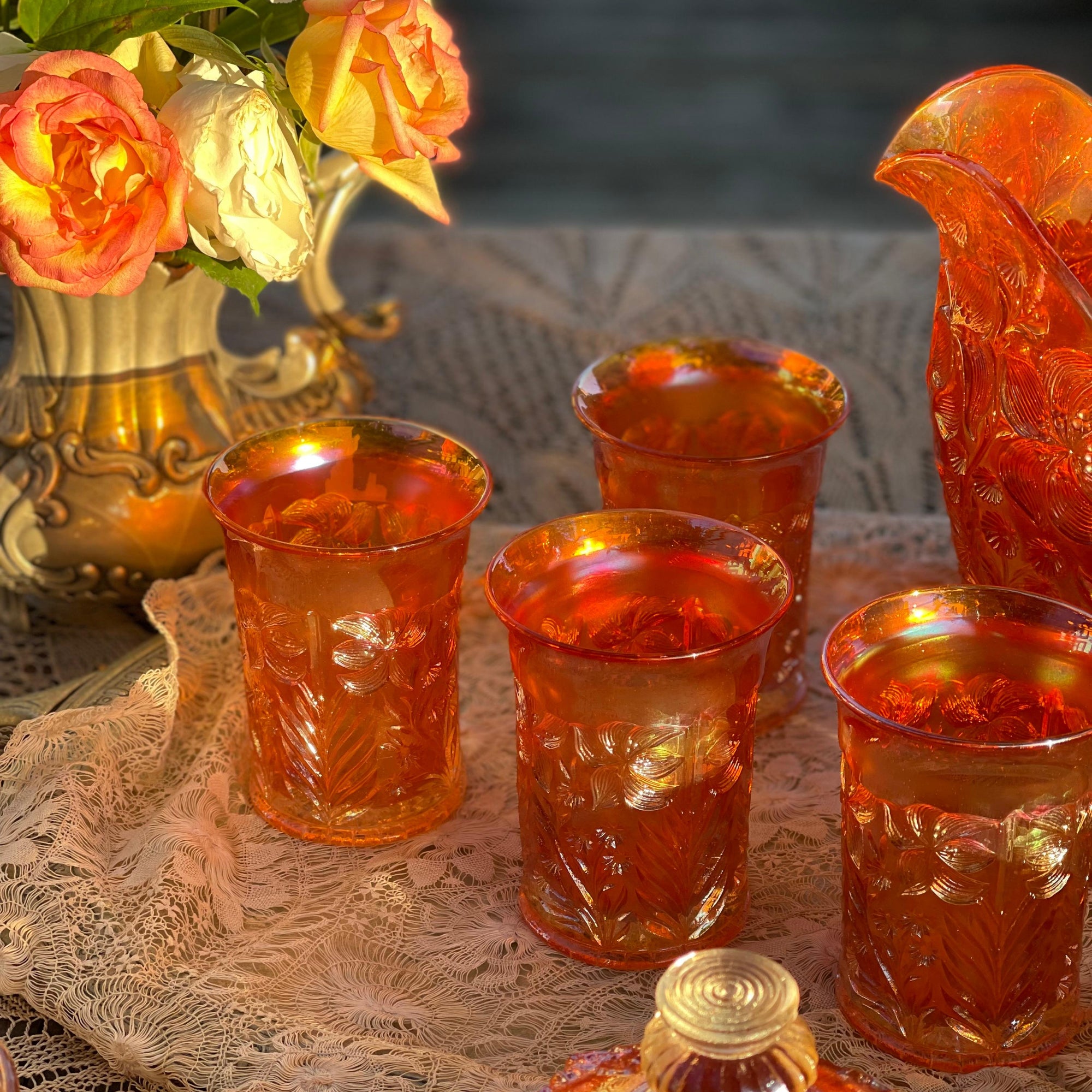 Copo Carnival Glass