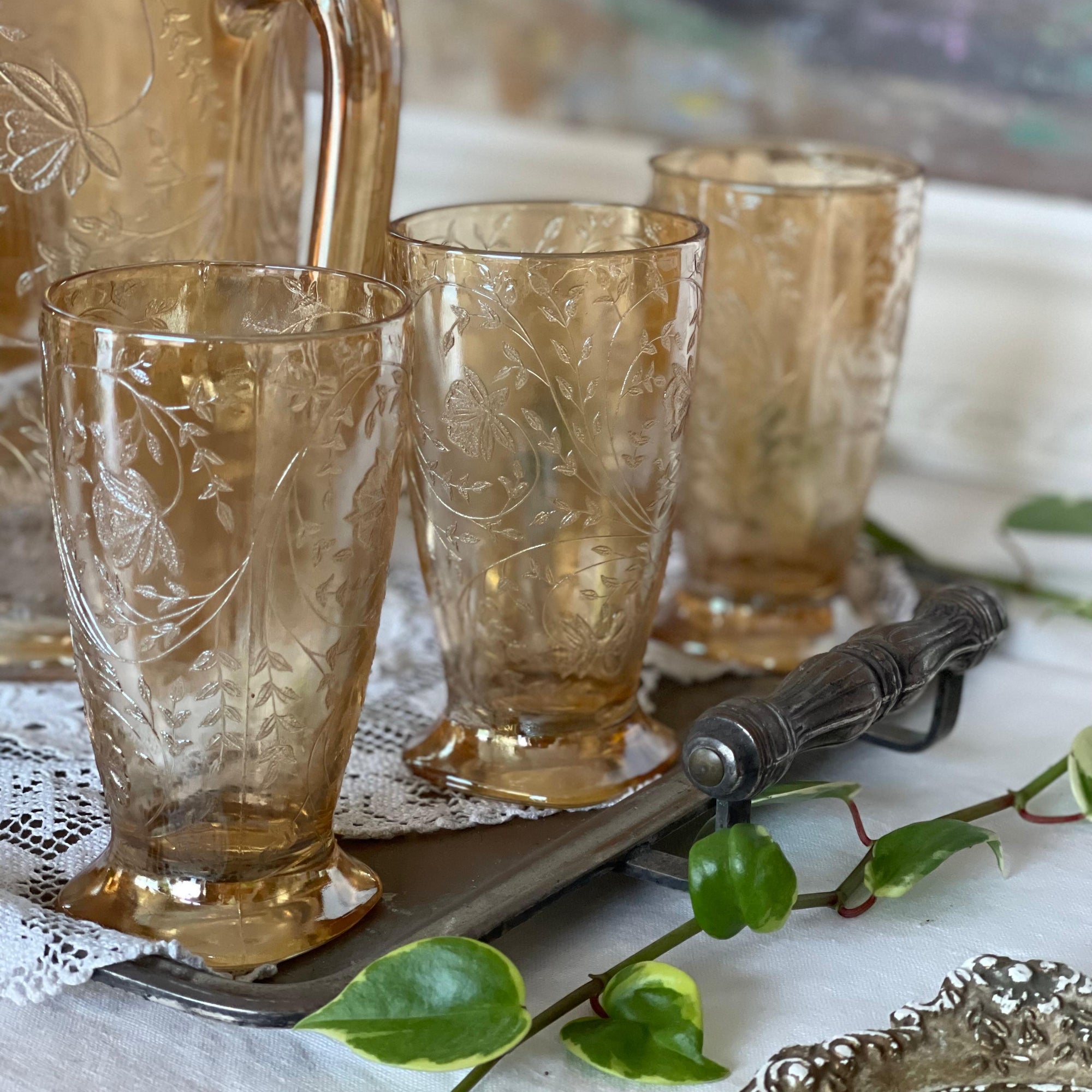 Copo Carnival Glass