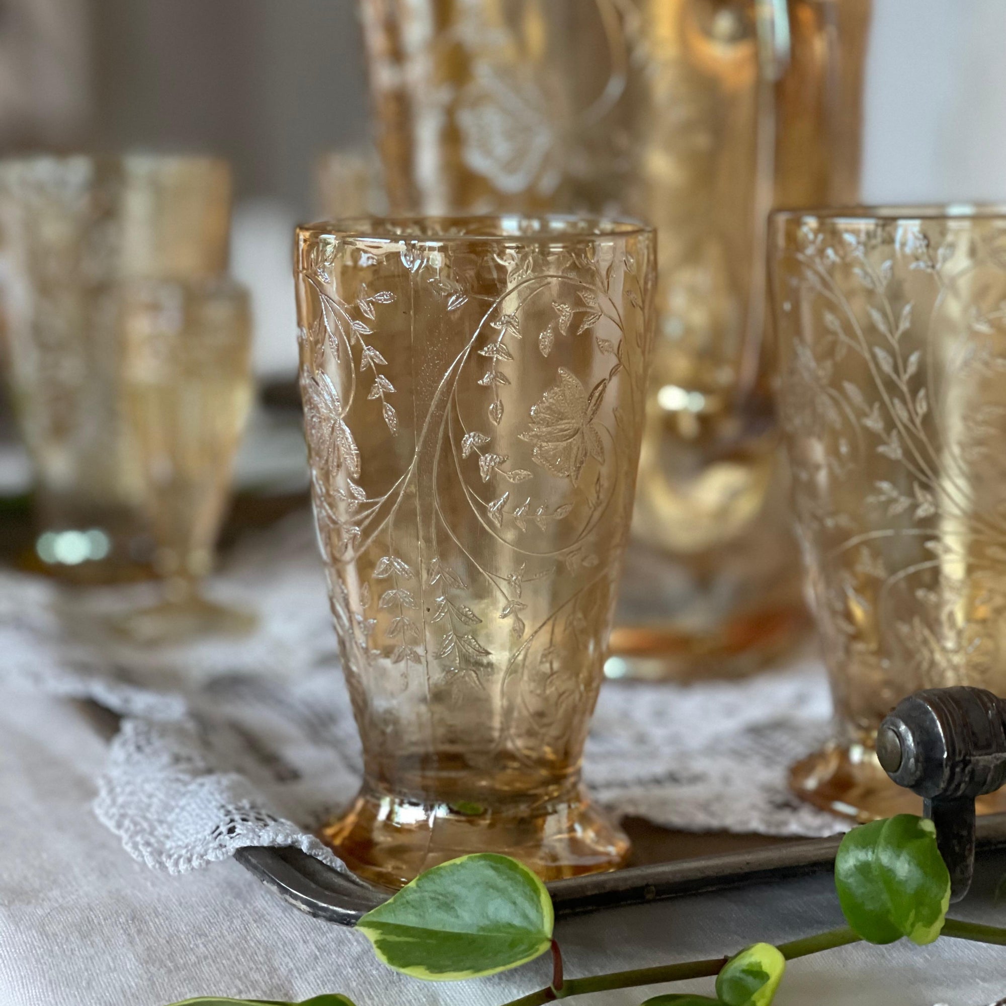 Copo Carnival Glass