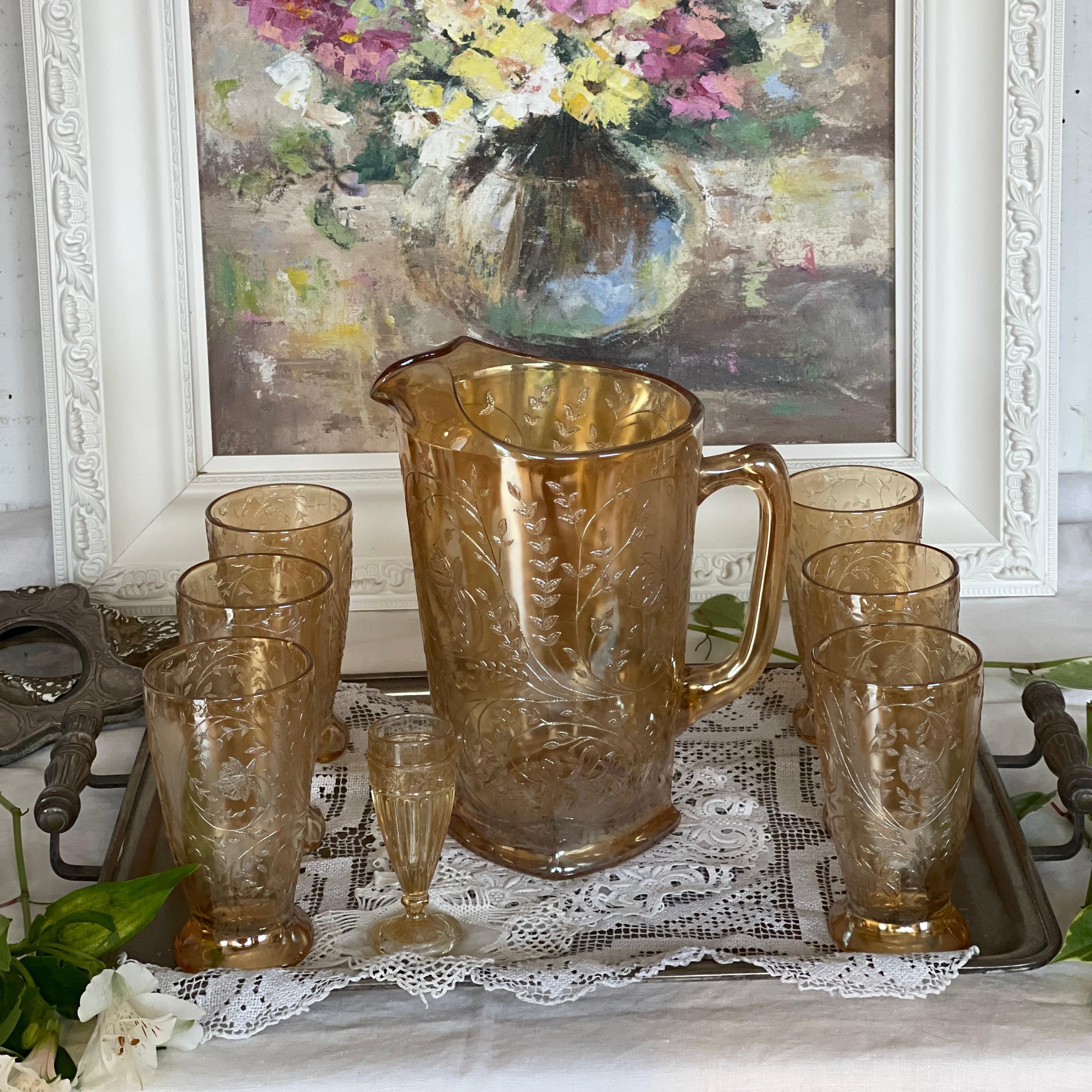Copo Carnival Glass