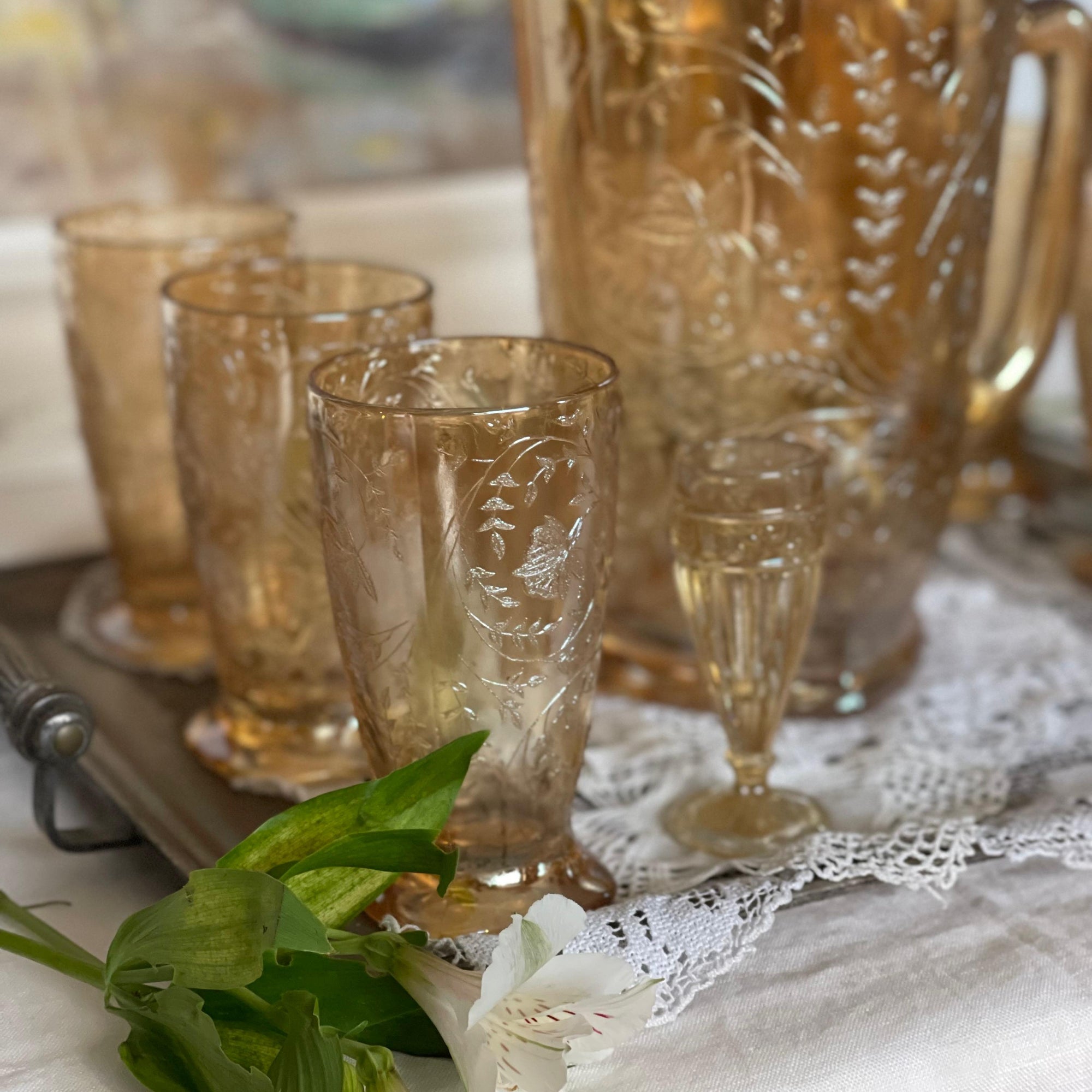 Copo Carnival Glass