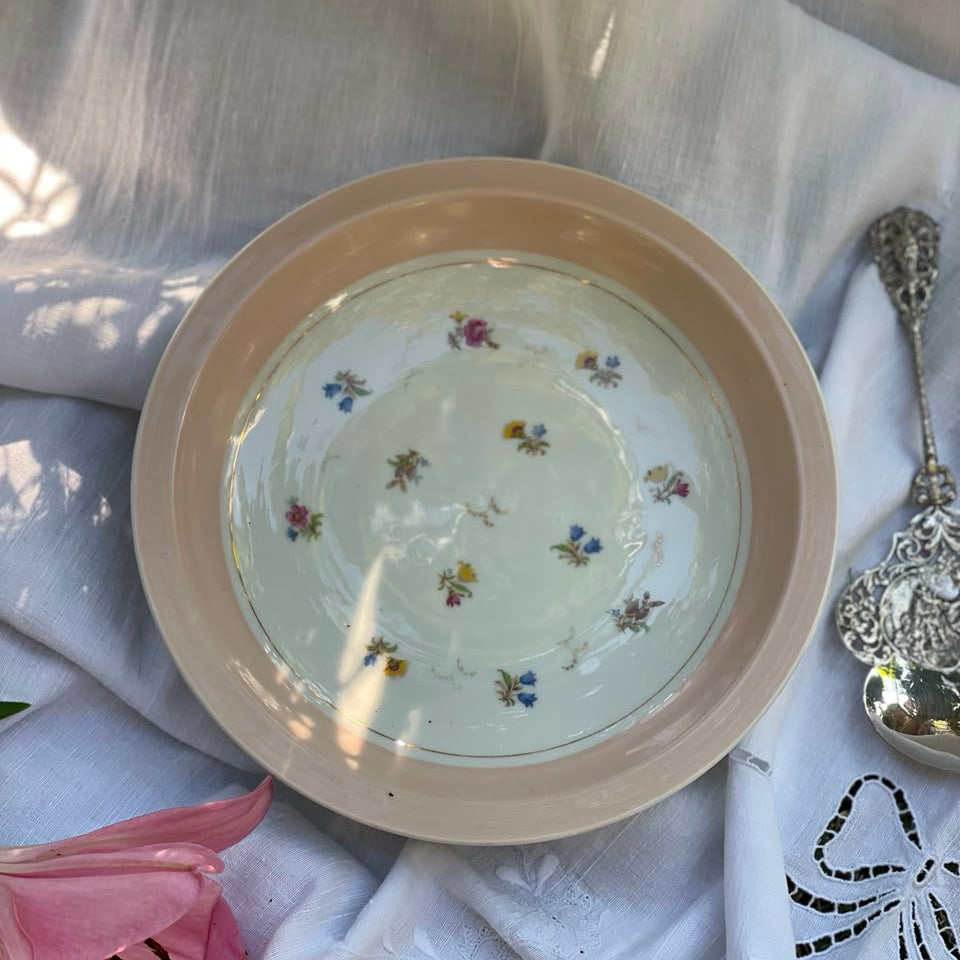 Prato para Bolo com pé Limoges