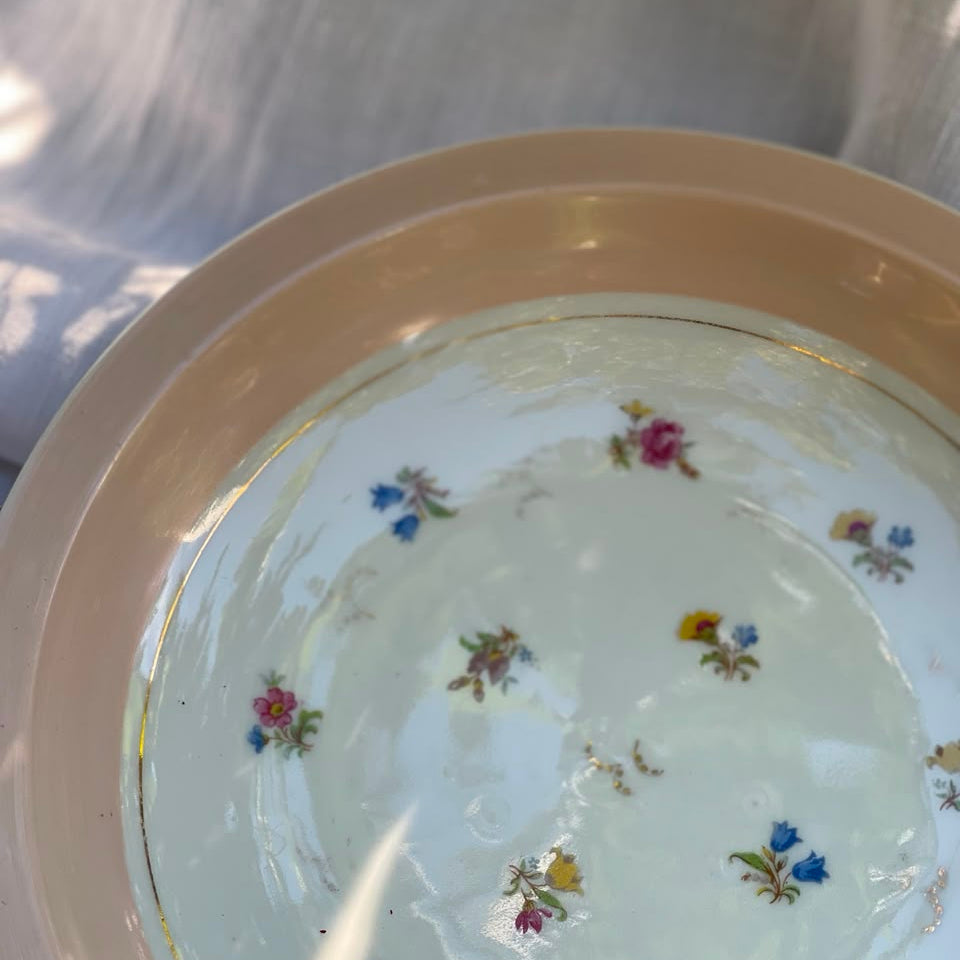 Prato para Bolo com pé Limoges
