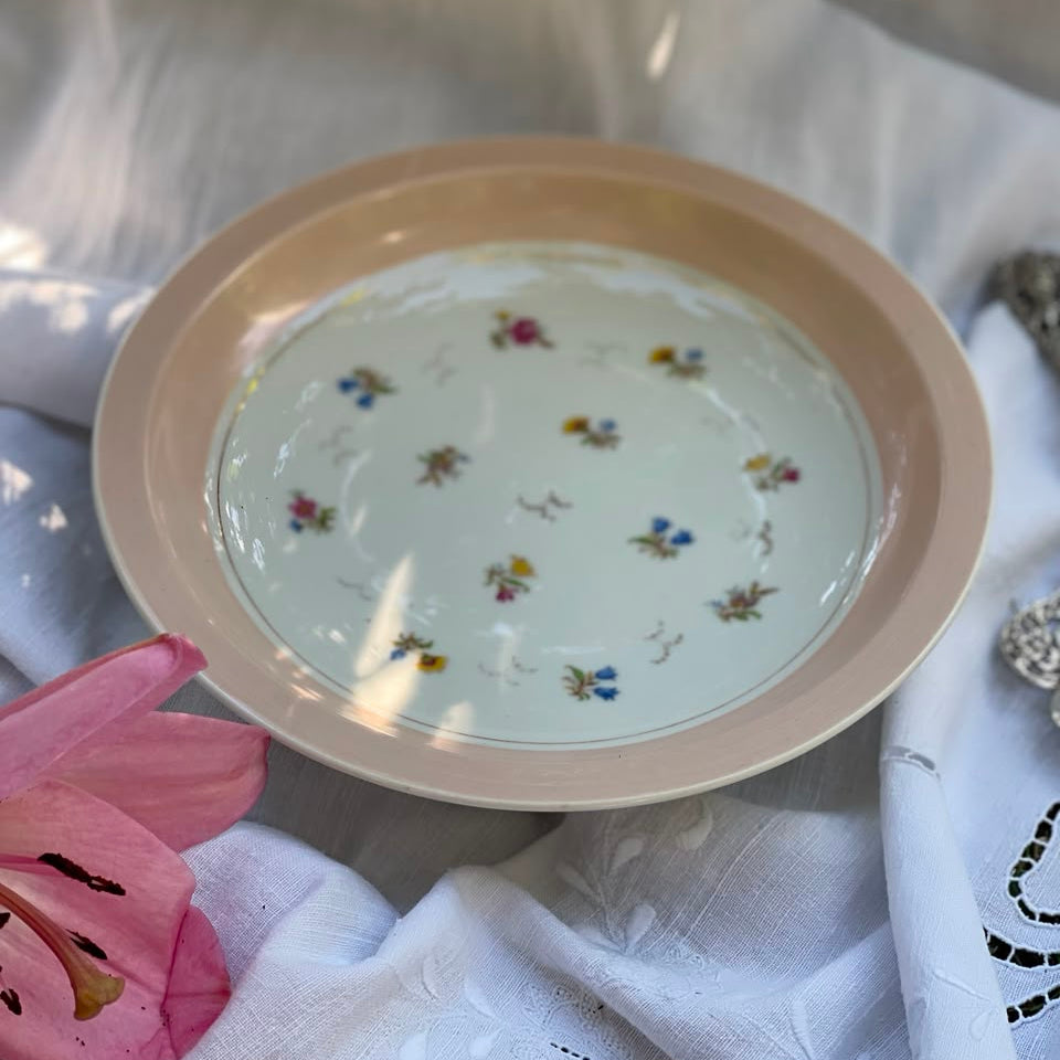 Prato para Bolo com pé Limoges