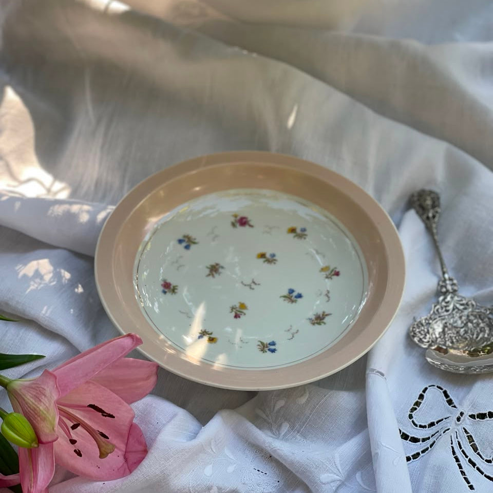 Prato para Bolo com pé Limoges