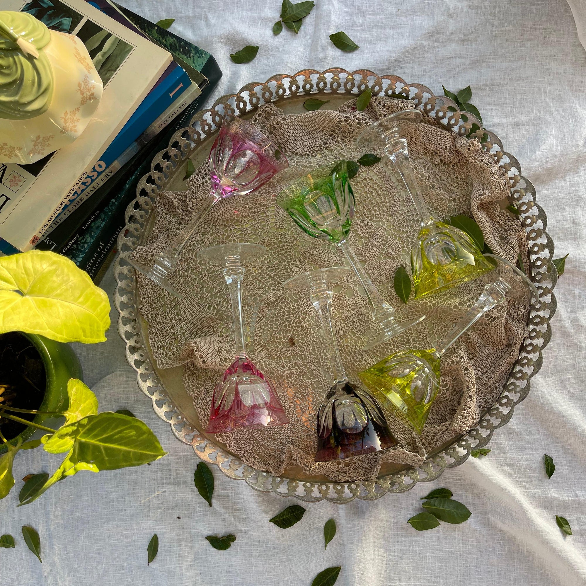 Taça Cristal Moser Verde