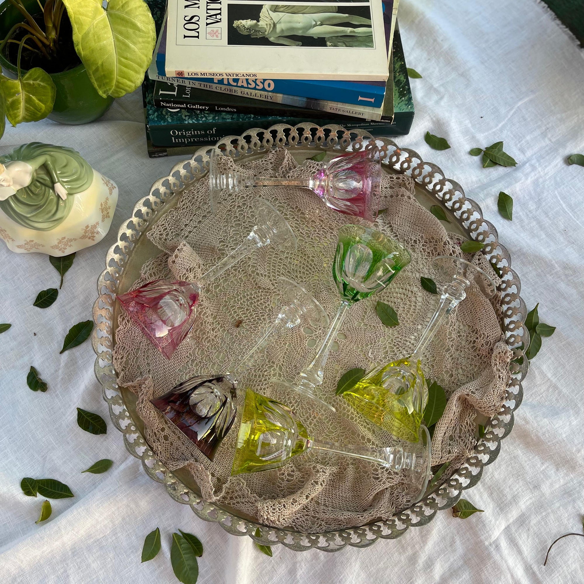 Taça Cristal Moser Verde