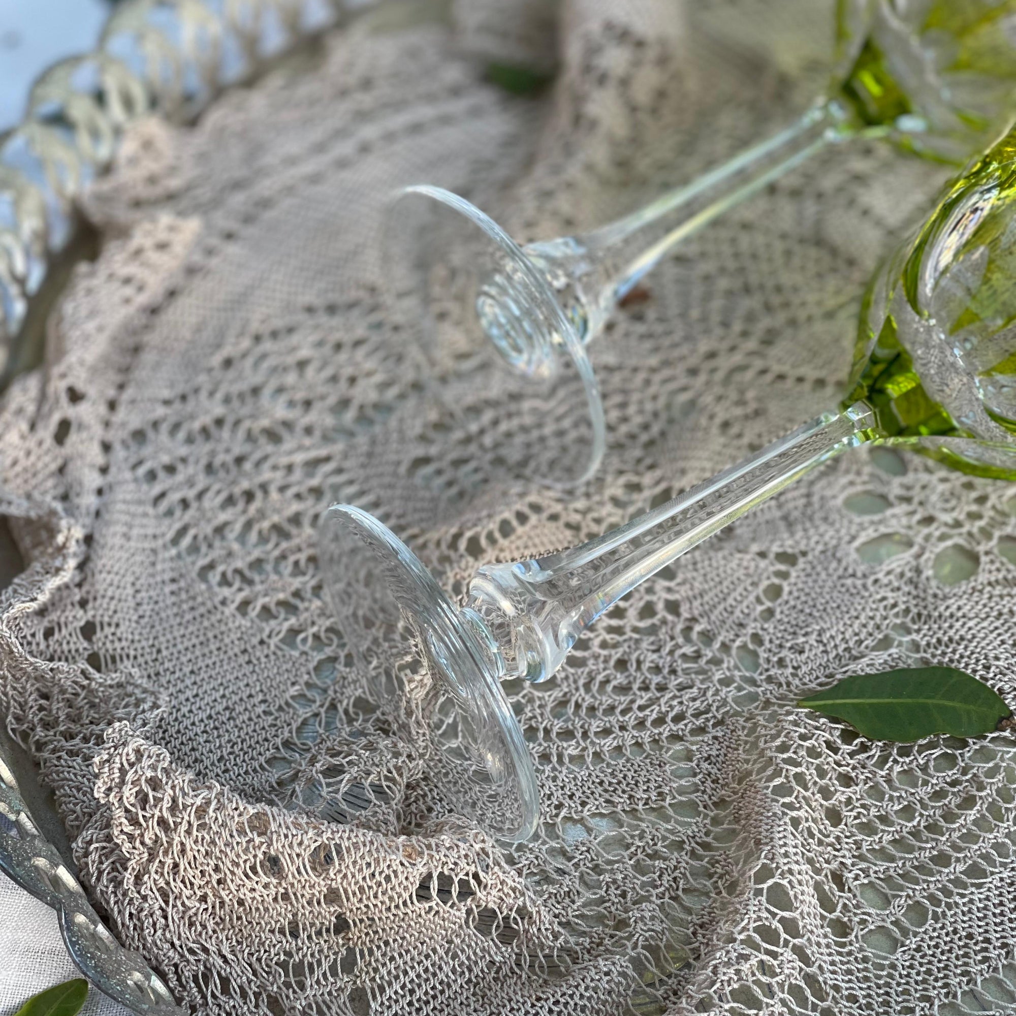 Taça Cristal Moser Verde
