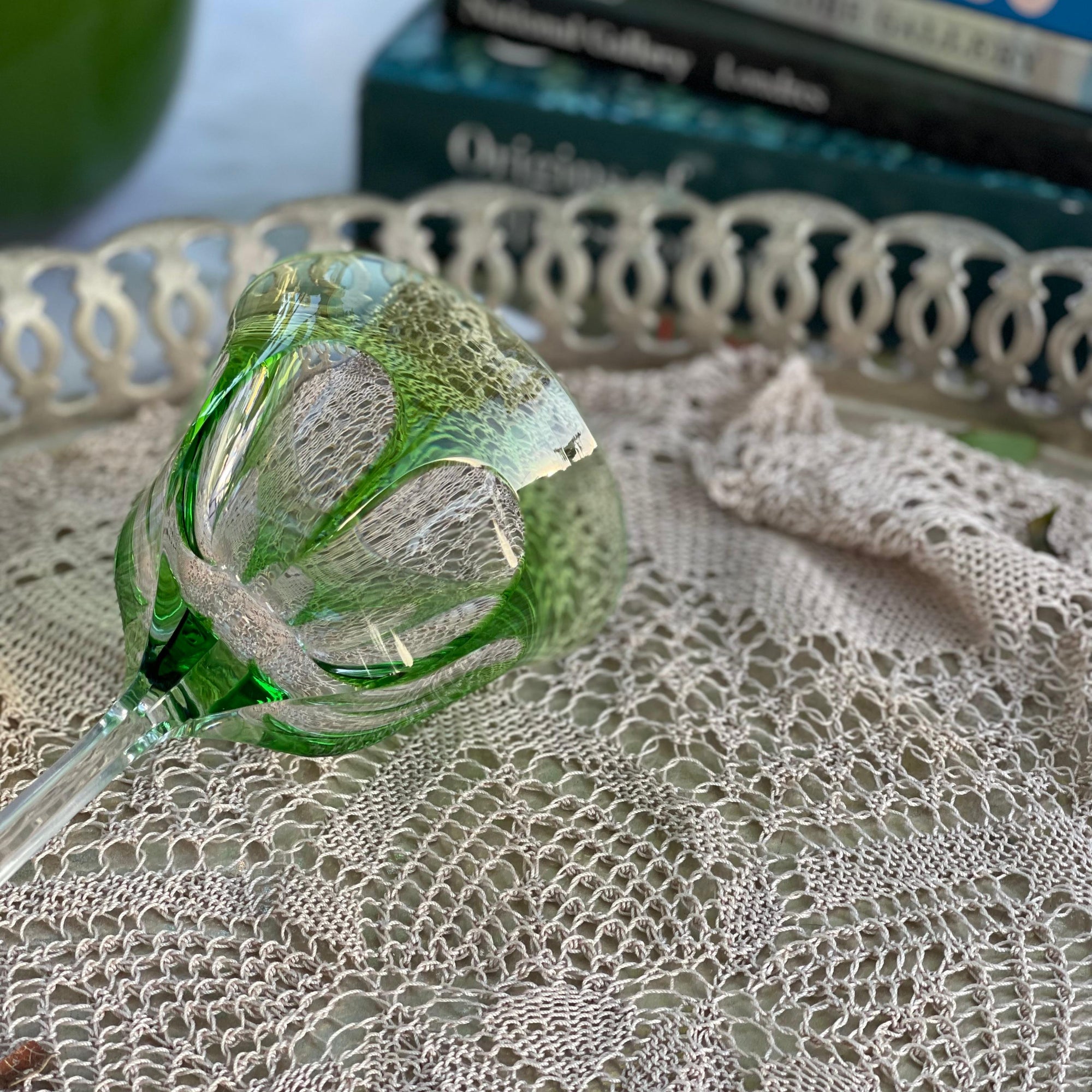 Taça Cristal Moser Verde