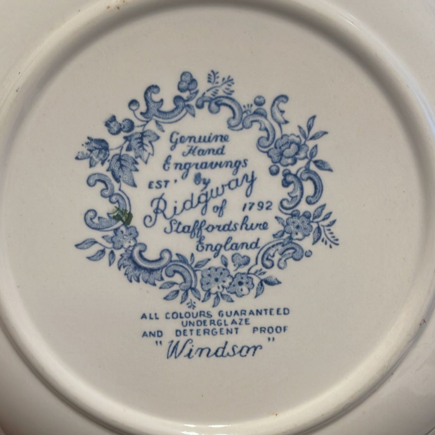 Travessa em  faiança Inglesa Ridgway
