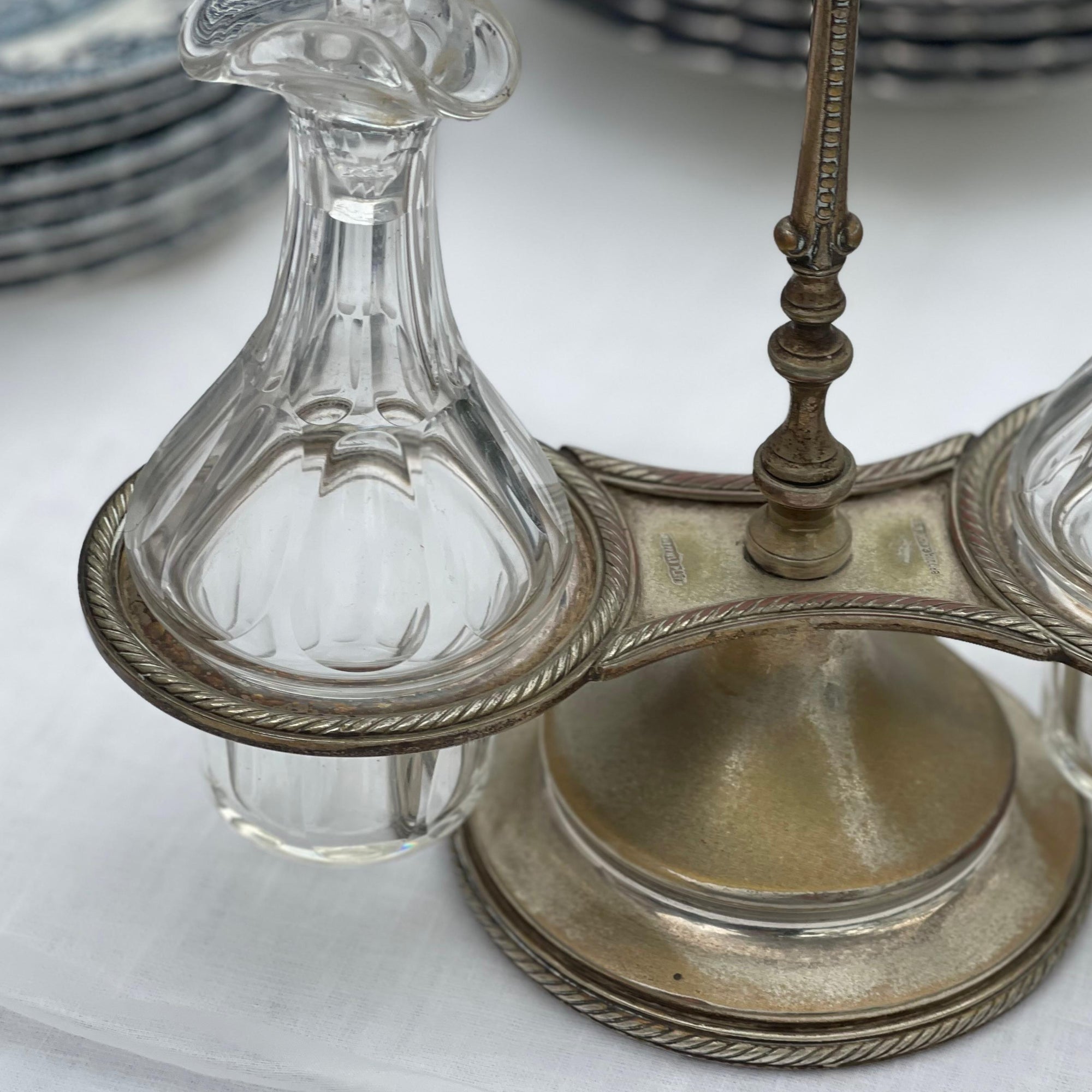 Galheteiro Baccarat + Sheffield
