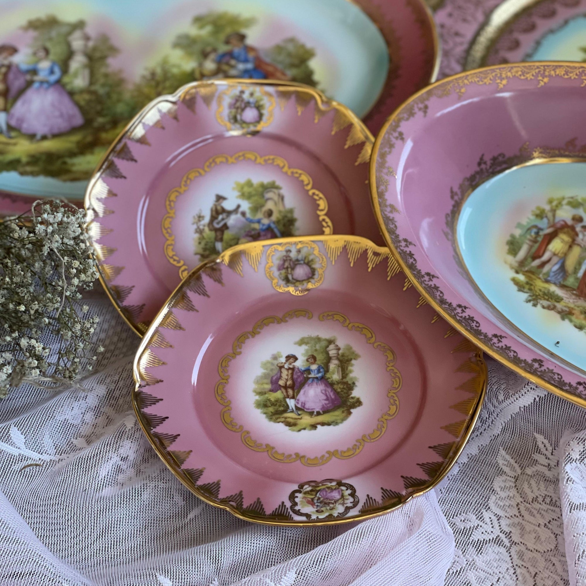 Prato para Lanche Cenas Galantes