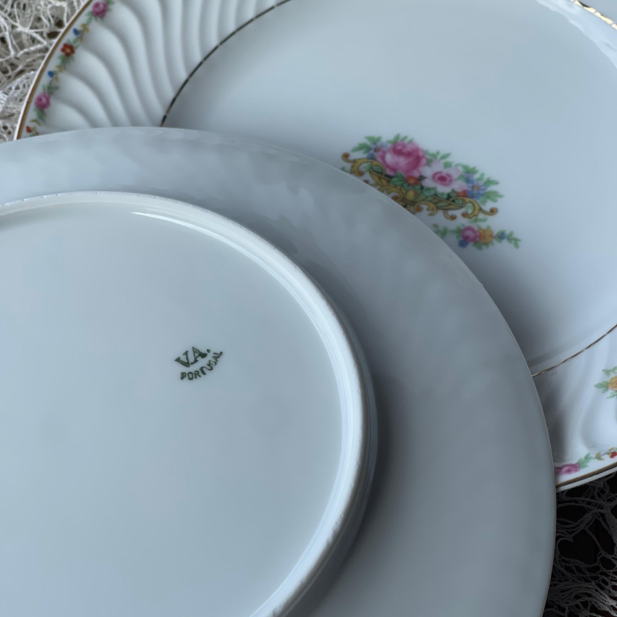 Saladeira com pé Vista Alegre